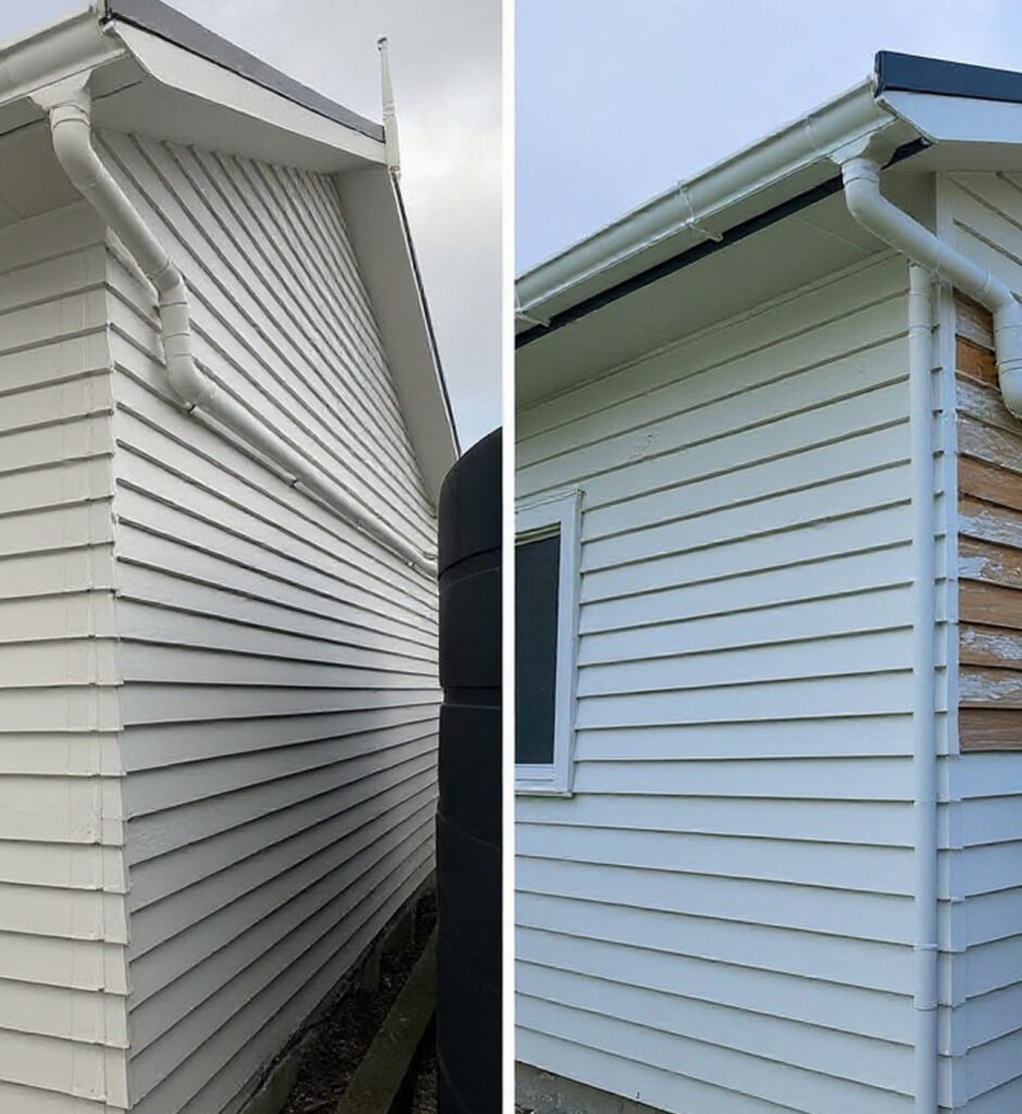 exterior house painters before after
